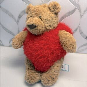 Jellycat Bartholomew Bear Heartthrob NWT